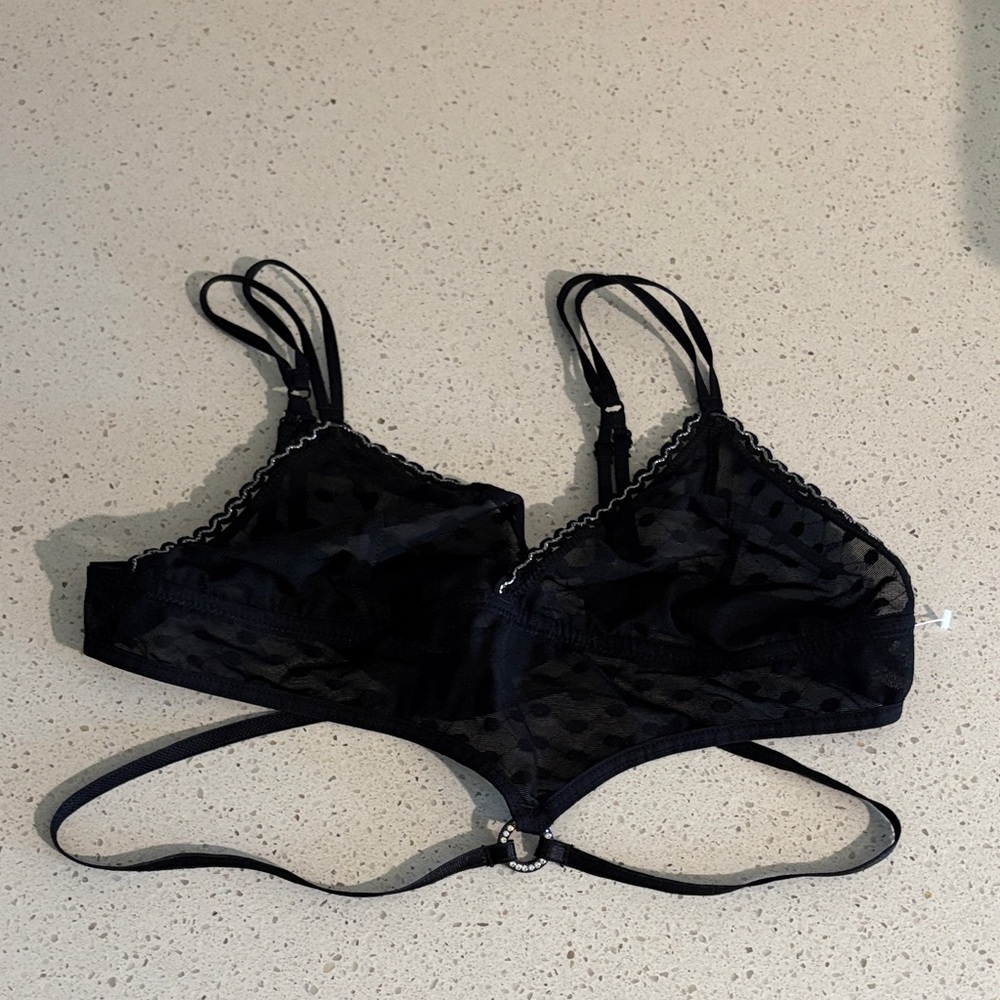 Frigga French bra 38B see thru sexy 1761